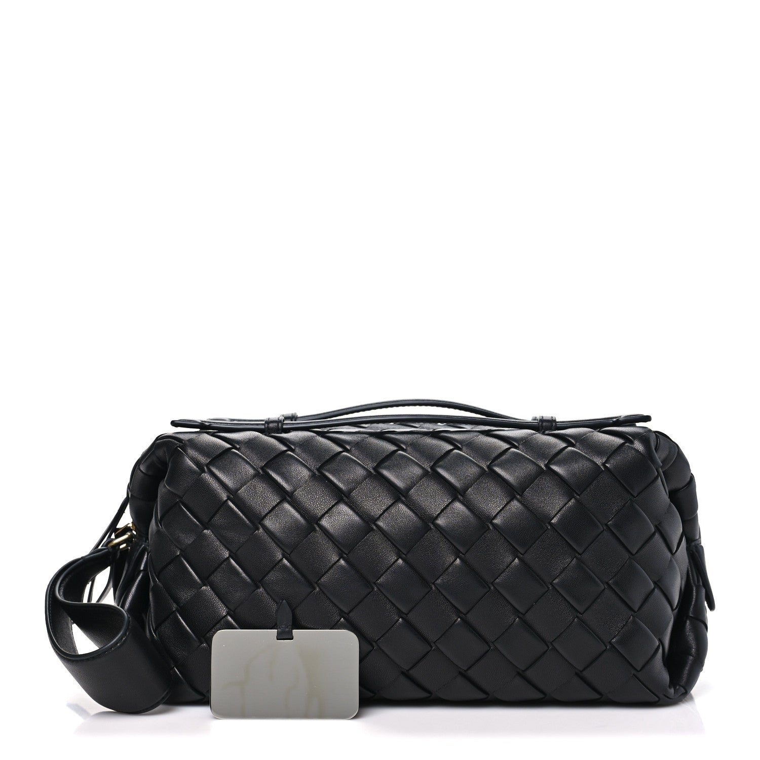Bottega Veneta Nappa Intrecciato Gioco Top Handle Bag Black 3 of 11