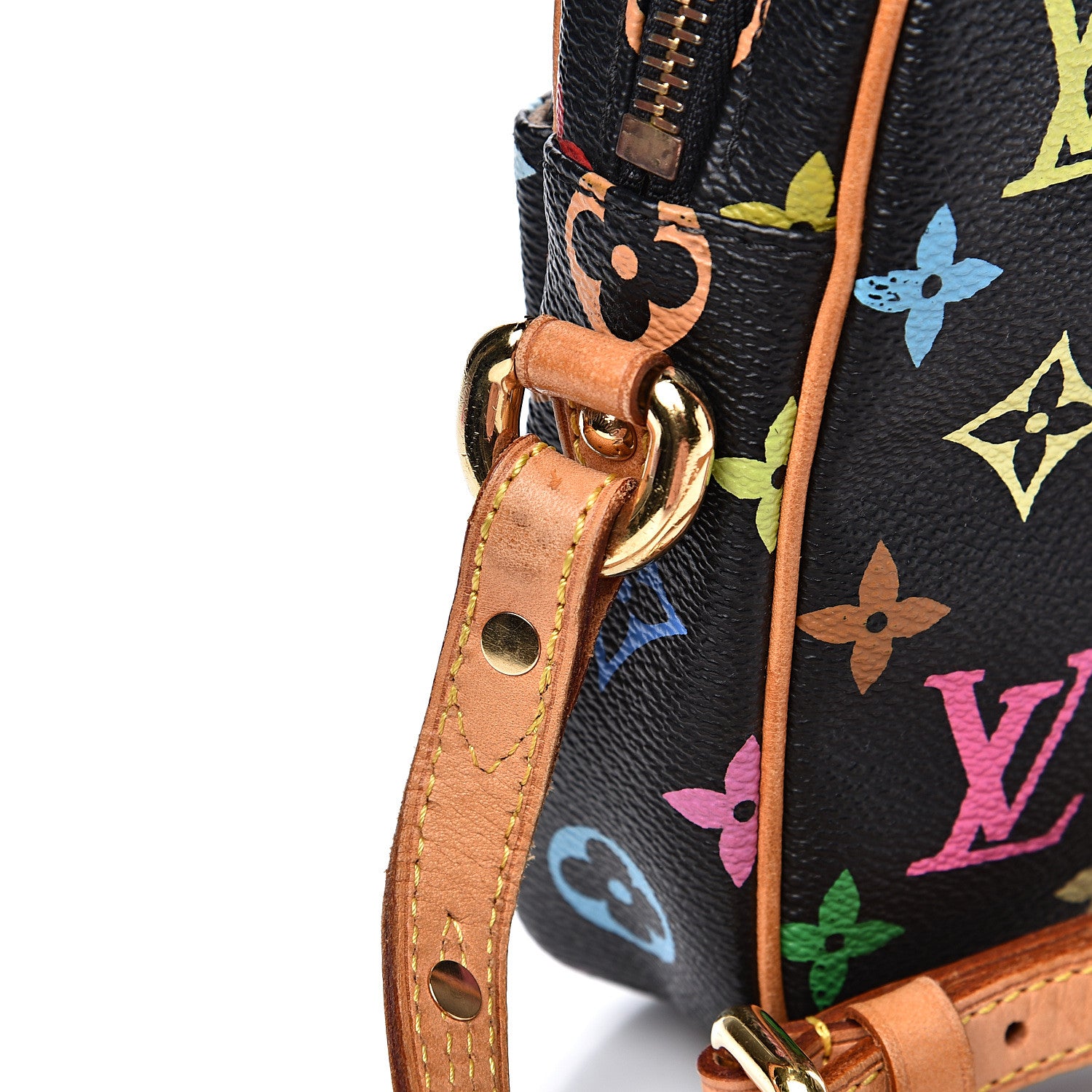 Louis Vuitton Monogram Multicolor Rift Black 10 of 12