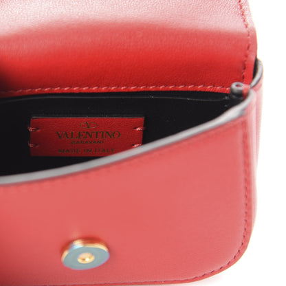 Valentino Garavani Calfskin Mini Supervee Crossbody Bag Rouge Pur 8 of 10