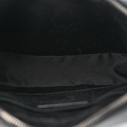 Saint Laurent Calfskin Matelasse Monogram Lou Camera Bag Black 5 of 10