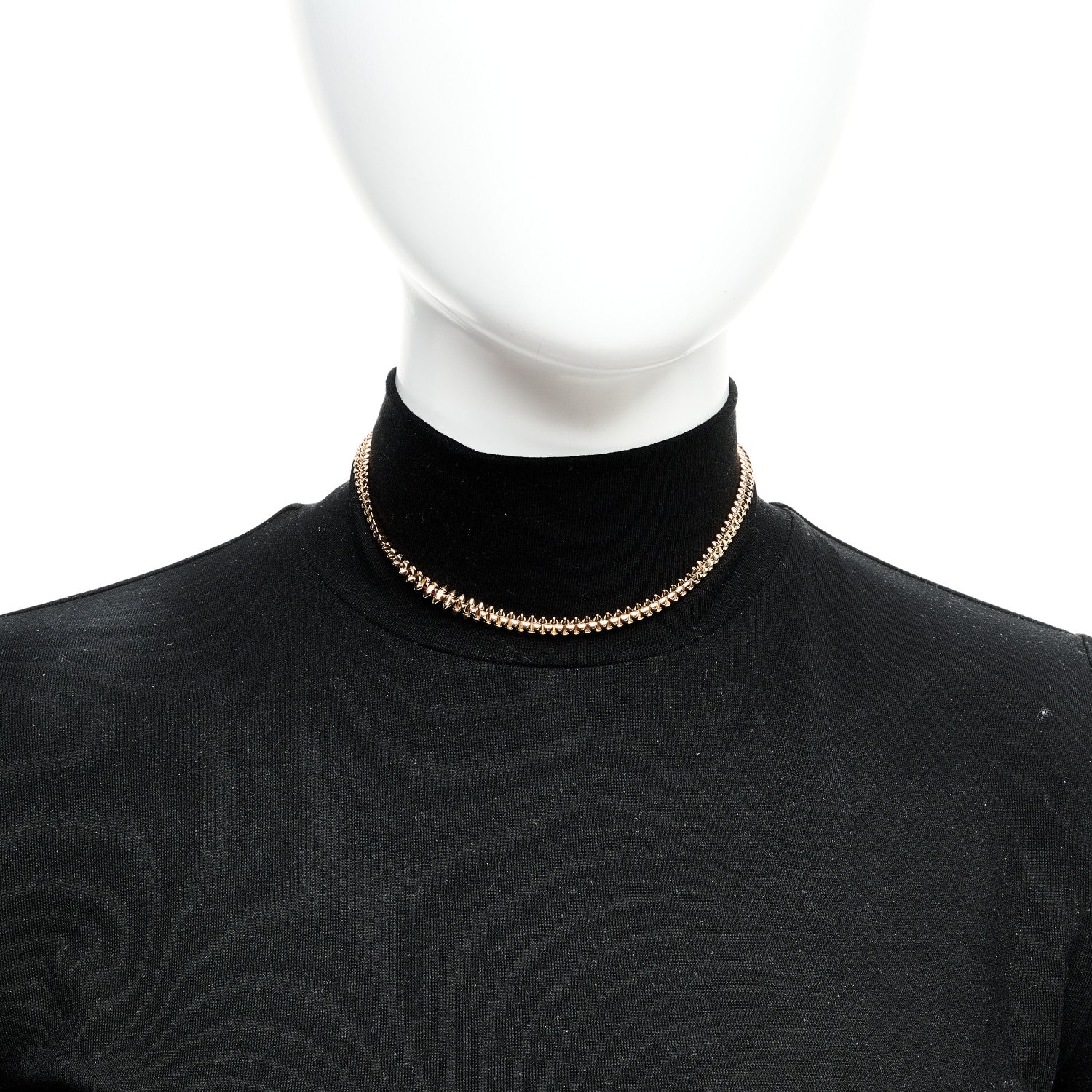 Cartier 18K Pink Gold Small Clash de Cartier Flexible Necklace 2 of 5