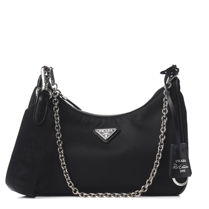 Prada Nylon Re-Edition 2005 Shoulder Bag Black 1 of 13