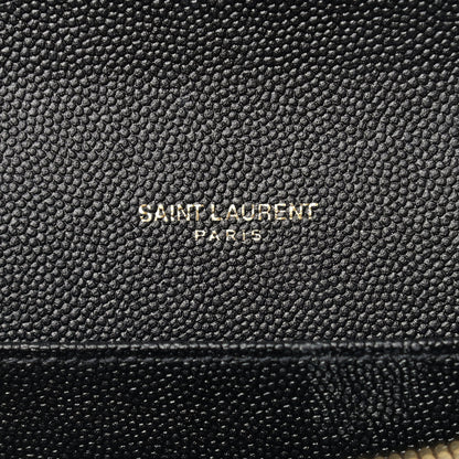 Saint Laurent Grain De Poudre Mini Uptown Crossbody Bag Black 8 of 14