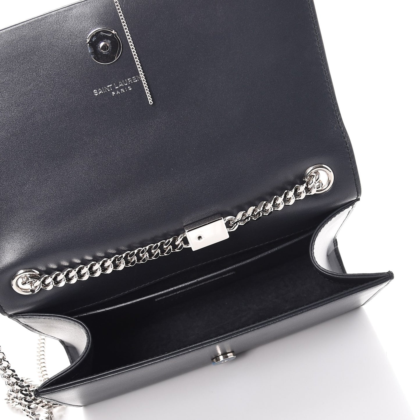 Calfskin Medium Classic Monogram Kate Tassel Satchel Coal
