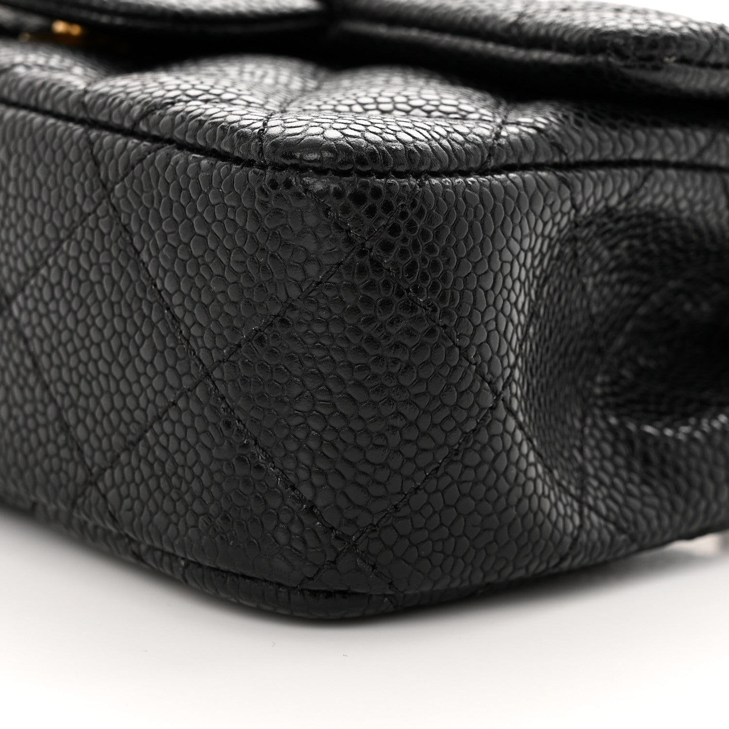 Chanel Caviar Quilted Extra Mini Flap Black 9 of 10
