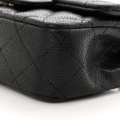 Chanel Caviar Quilted Extra Mini Flap Black 9 of 10