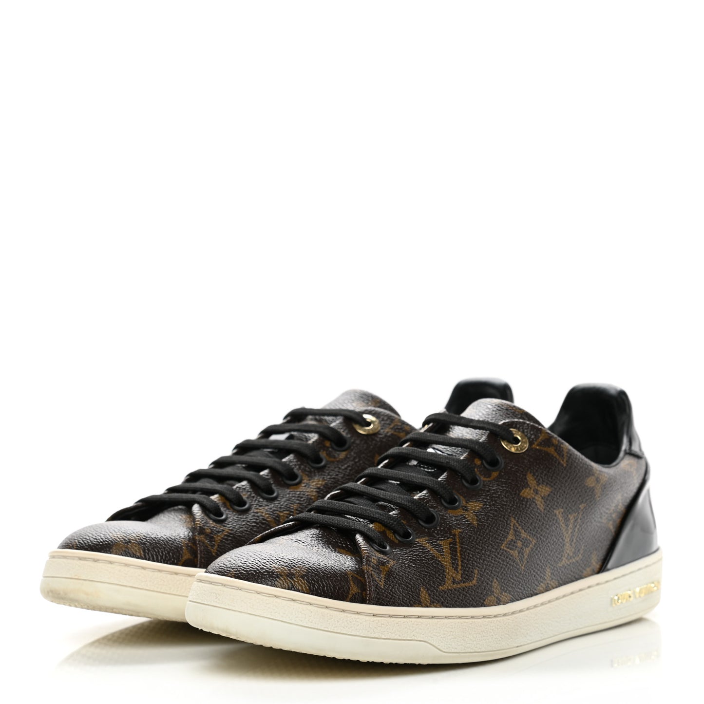 Patent Monogram Frontrow Sneakers 40