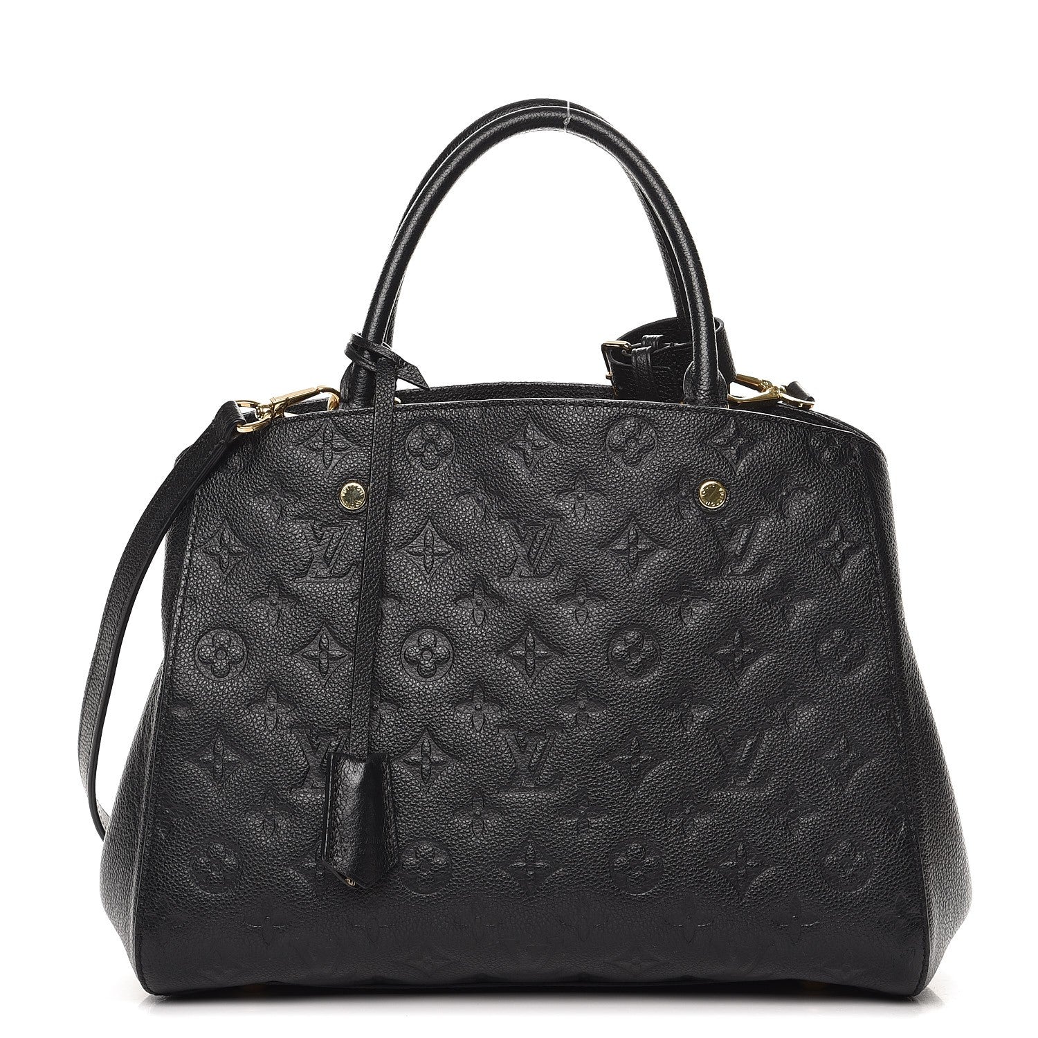 Louis Vuitton Empreinte Montaigne MM Black 1 of 8