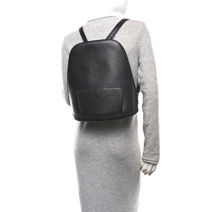 Louis Vuitton Epi Gobelins Backpack Black 2 of 9