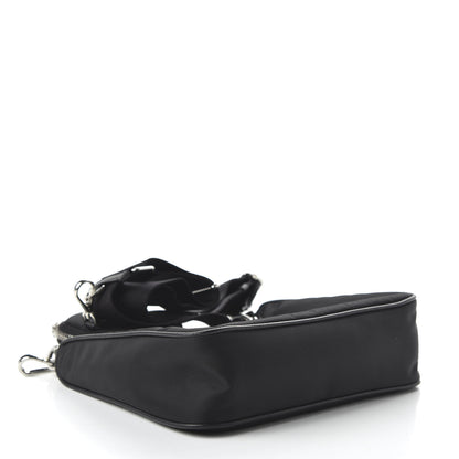 Prada Nylon Re-Edition 2005 Shoulder Bag Black 4 of 10