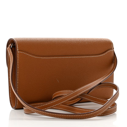 Hermes Epsom Constance Long Wallet To Go Gold 4 of 8