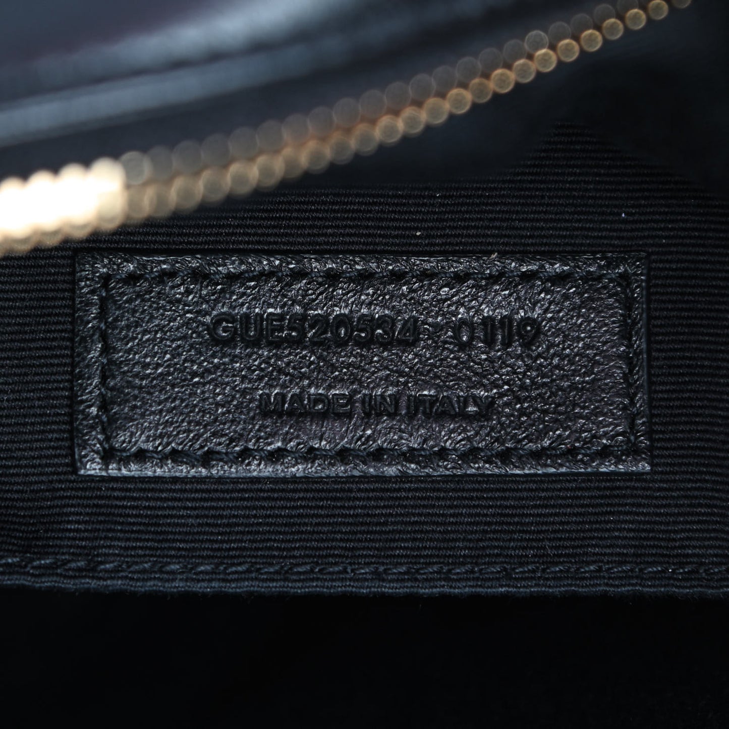 Calfskin Matelasse Monogram Lou Camera Bag Black