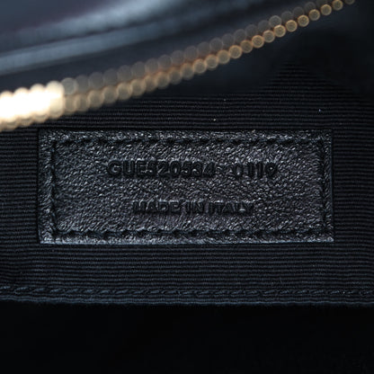 Saint Laurent Calfskin Matelasse Monogram Lou Camera Bag Black 6 of 9