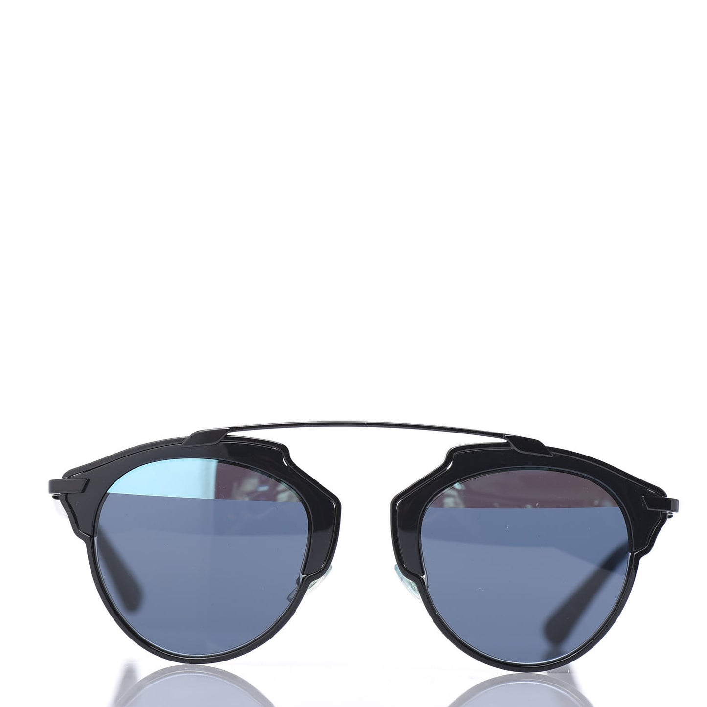 Mirrored So Real Sunglasses Black