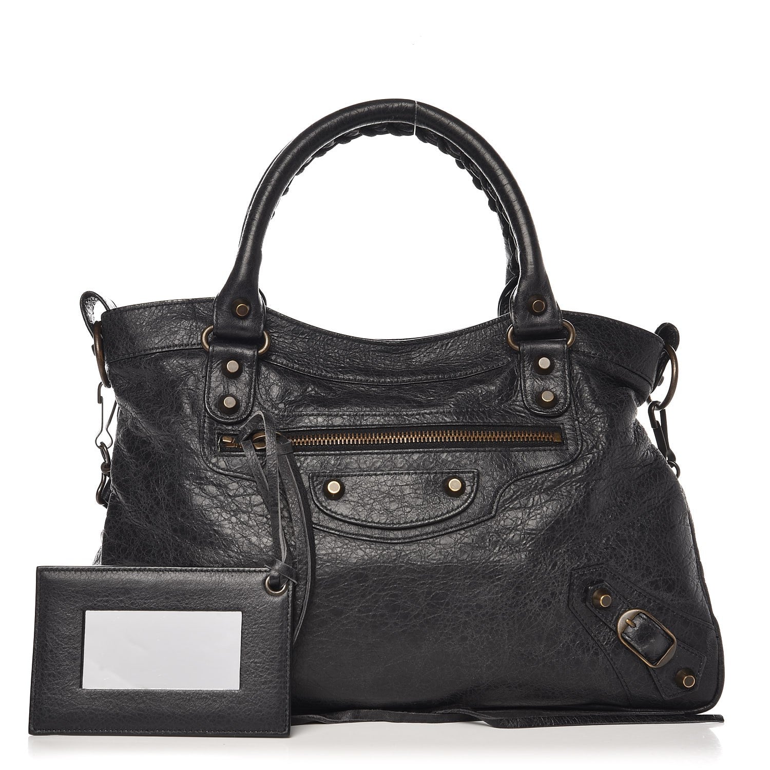 Balenciaga Agneau Classic Hardware Town Black 1 of 9