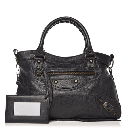 Balenciaga Agneau Classic Hardware Town Black 1 of 9