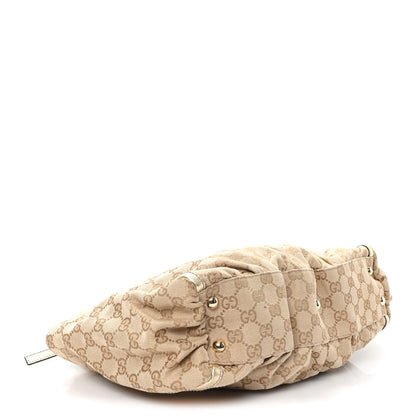 Gucci Monogram D Gold Tote Metallic Gold 4 of 11