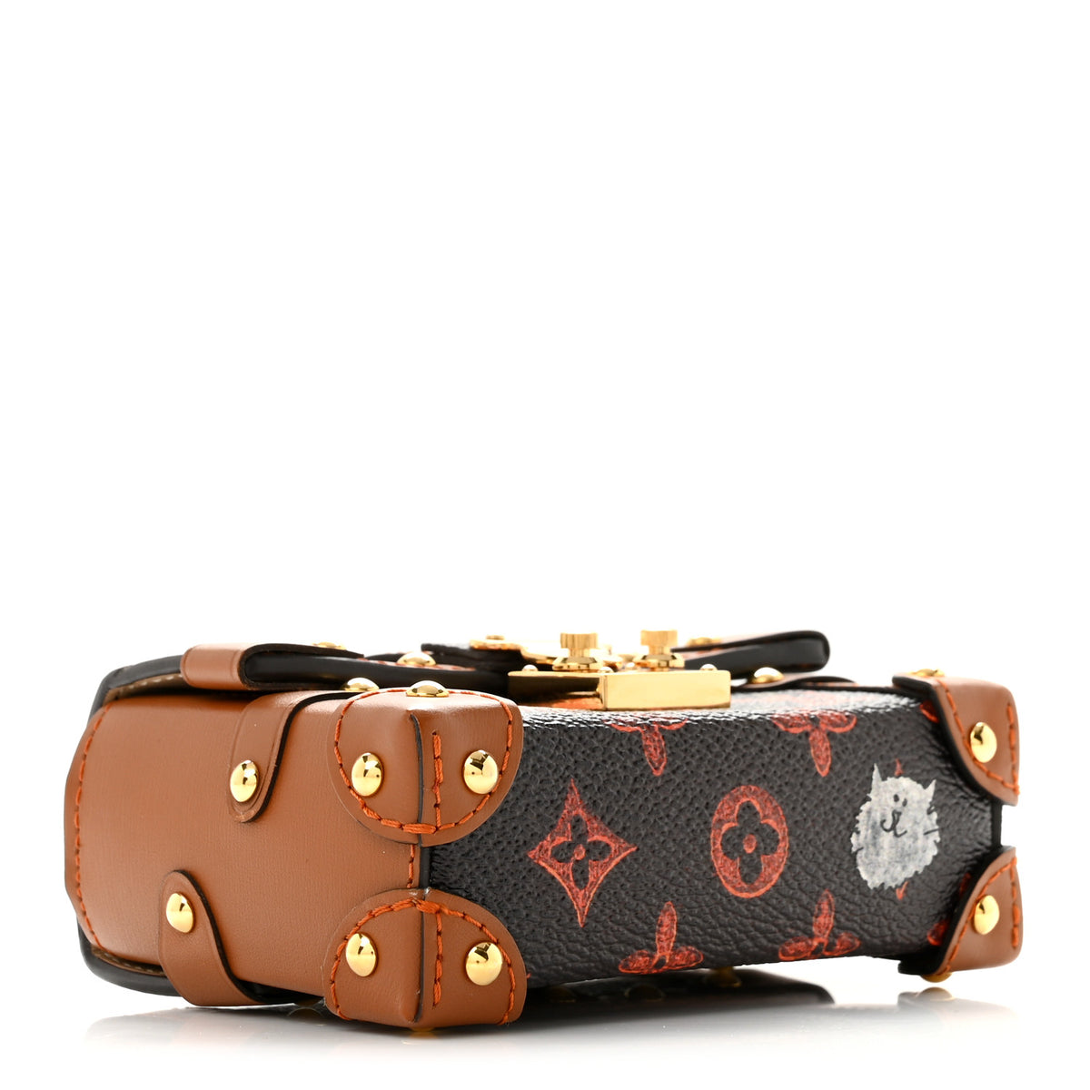 Catogram Essential Trunk Orange Marron