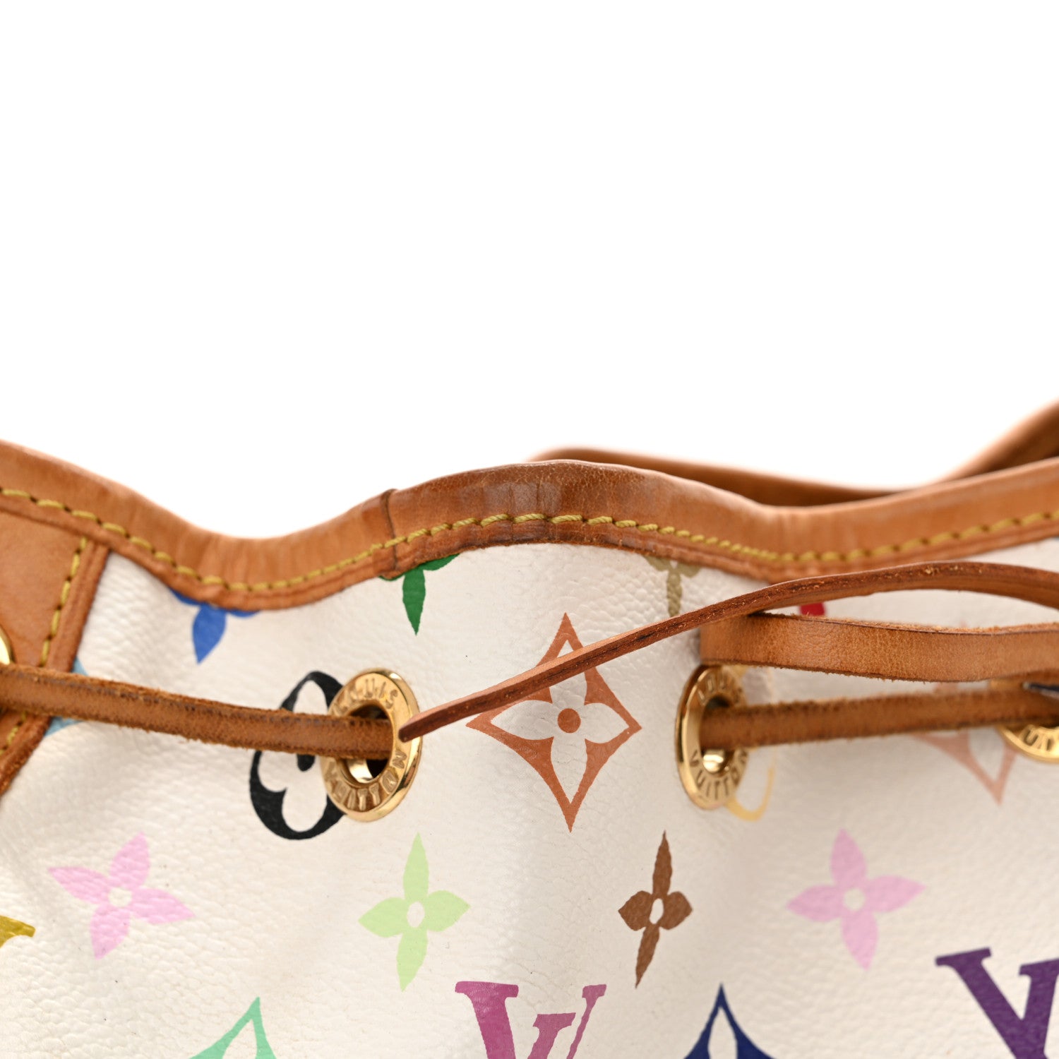 Louis Vuitton Monogram Multicolor Petit Noe White 13 of 14