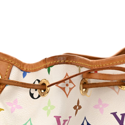 Louis Vuitton Monogram Multicolor Petit Noe White 13 of 14