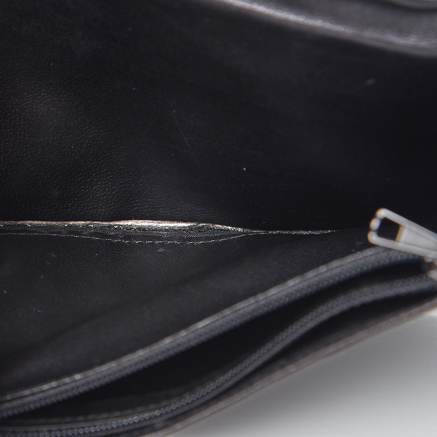 Nylon Travel Flap Wallet Black