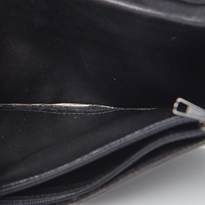 Chanel Nylon Travel Flap Wallet Black 9 of 12