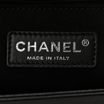 Chanel Lambskin Quilted New Medium Boy Flap Black 6 of 10