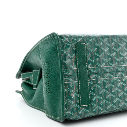 Goyard Goyardine Sac Hardy Pet Carrier PM Green 10 of 12