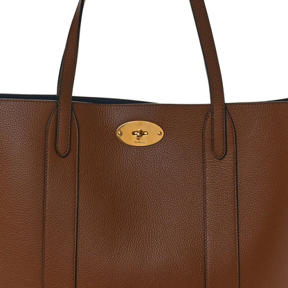 Mulberry Small Classic Grain Bayswater Tote Oak Oxford Blue 7 of 11