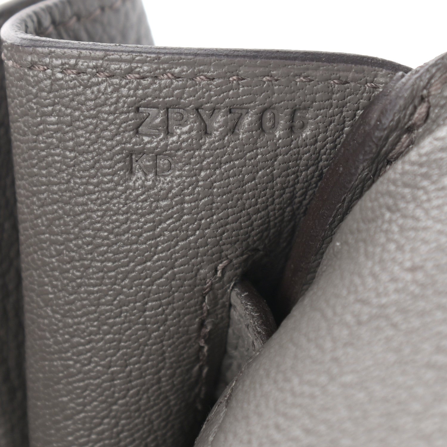 Hermes Togo Birkin 30 Etain 7 of 10