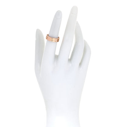 Cartier 18K Pink Gold 5.5mm LOVE Ring 51 5.75 2 of 4