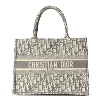 Christian Dior Oblique Medium Book Tote Grey 1 of 14
