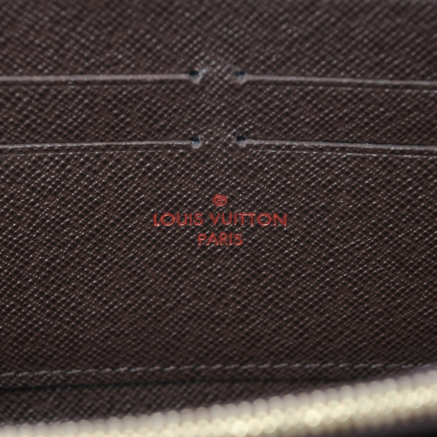 Damier Ebene Zippy Wallet