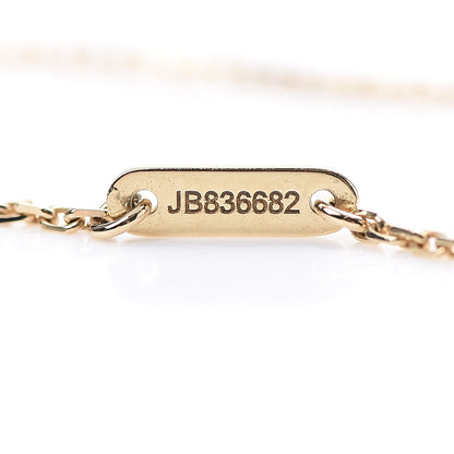 Van Cleef & Arpels 18K Yellow Gold Mother of Pearl Sweet Alhambra Pendant Necklace 4 of 6