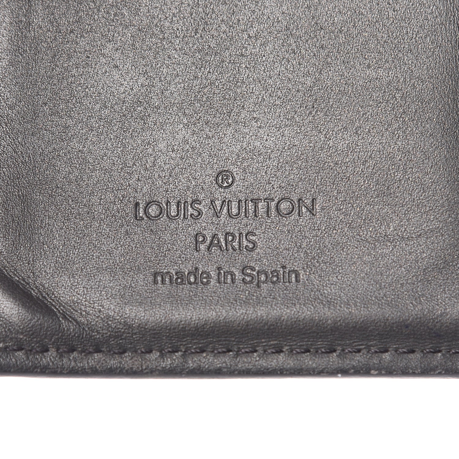 Louis Vuitton Mat Monogram Small Ring Agenda Cover Black 6 of 13