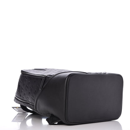 MCM Calfskin Ottomar Monogram Duke Backpack Black 4 of 10