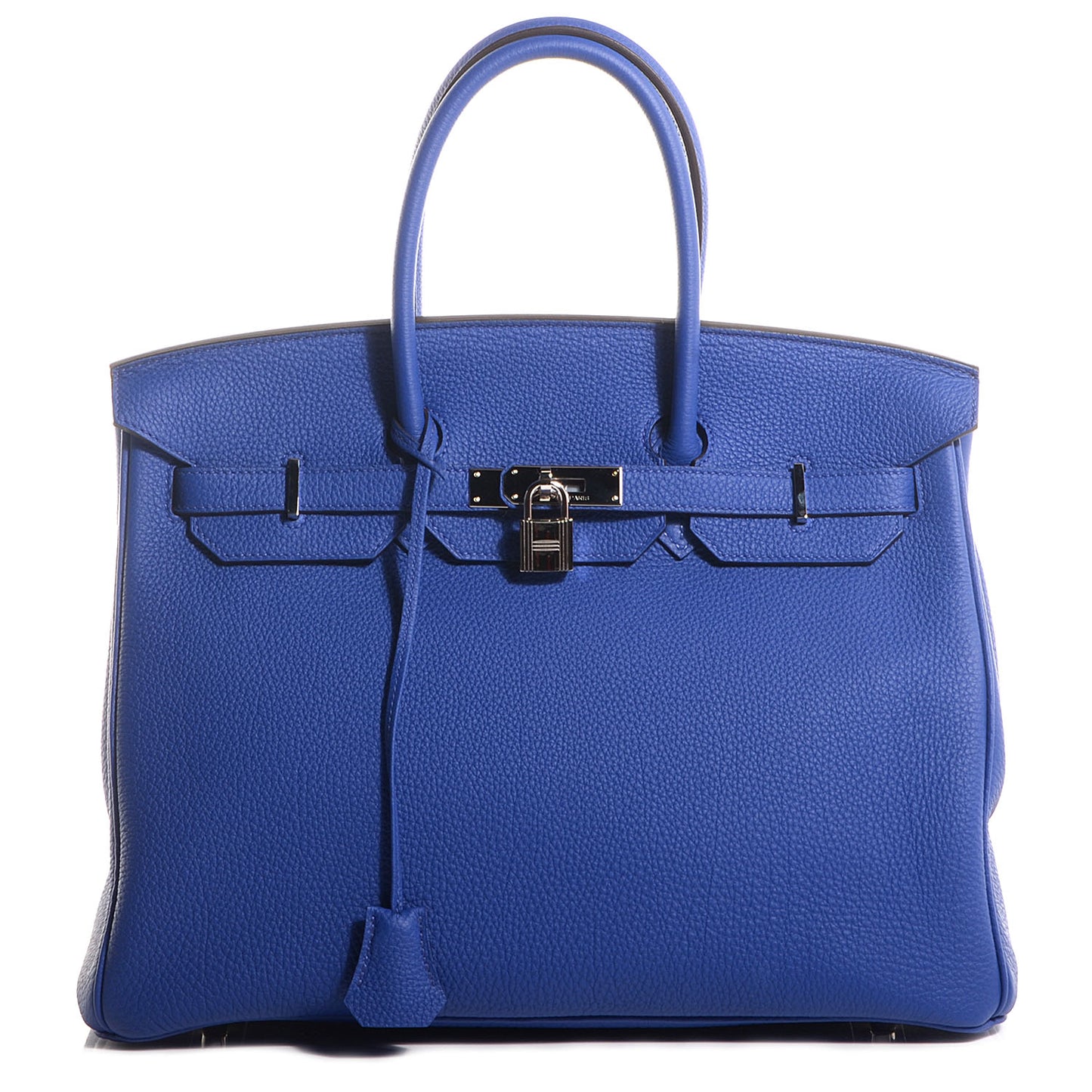 Togo Birkin 35 Bleu Electrique