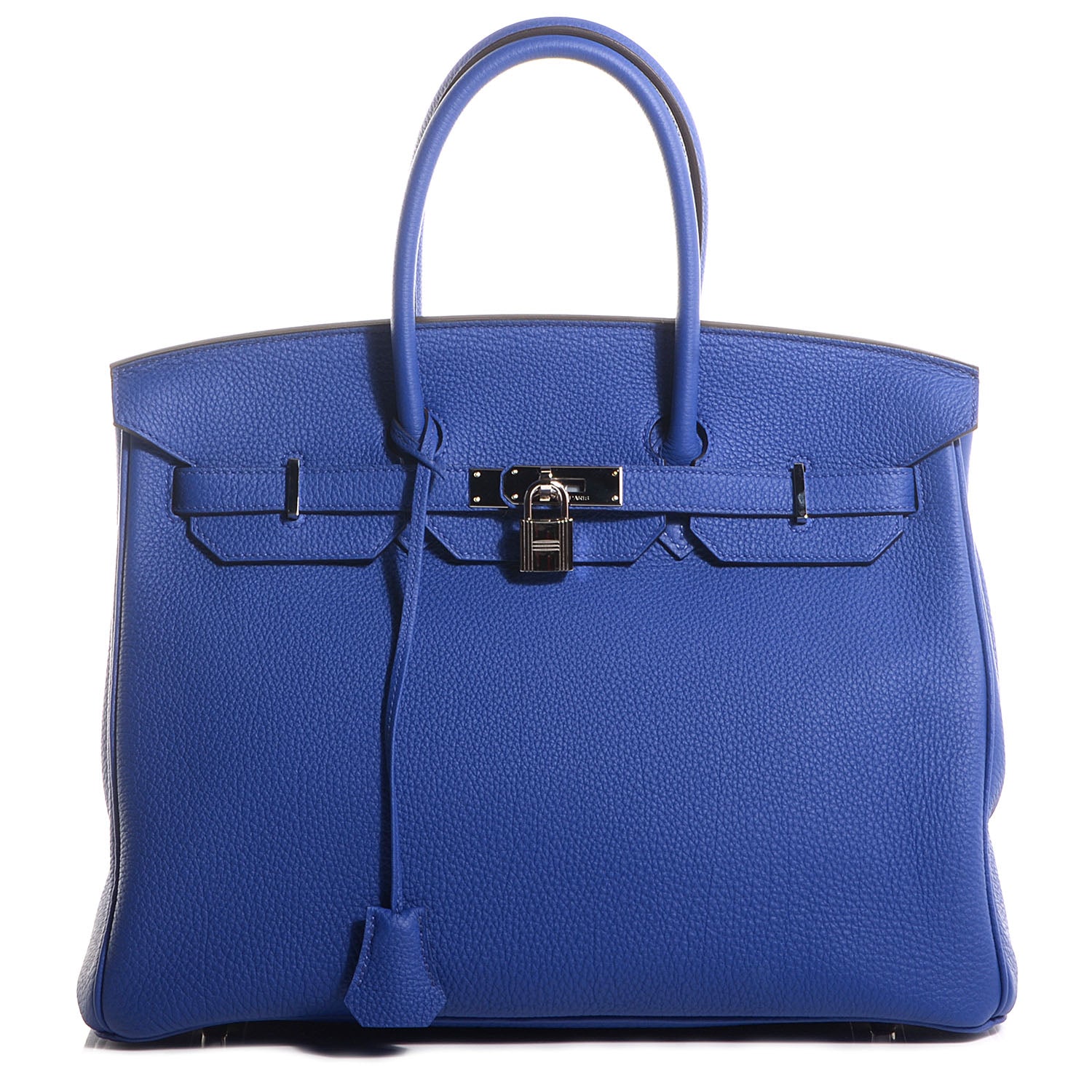Hermes Togo Birkin 35 Bleu Electrique 1 of 29