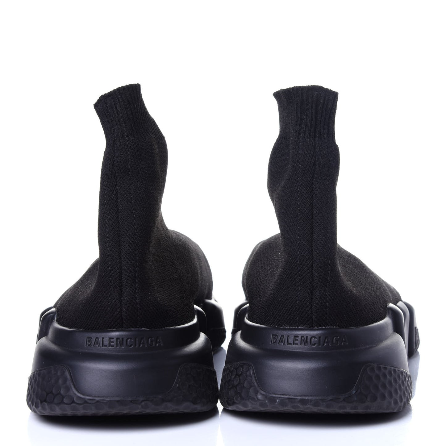Neoprene Knit Mens Speed Sneakers 43 Black