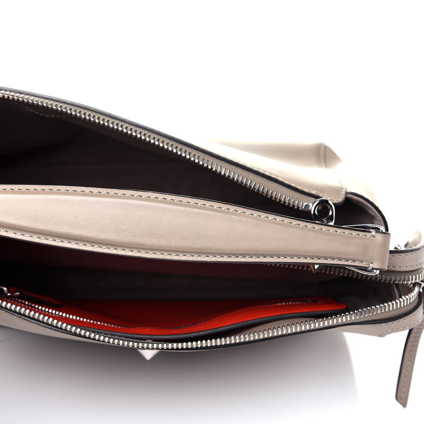 Vitello Baltico Dolce DotCom Satchel Tortora Papavero