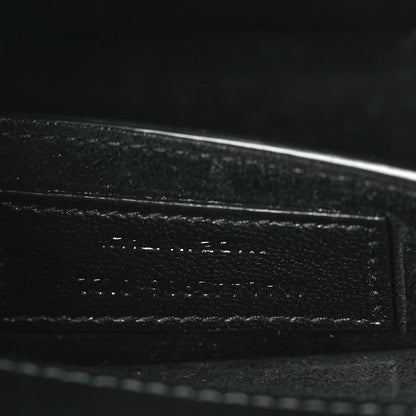 Saint Laurent Calfskin Medium Monogram Sunset Black 7 of 9