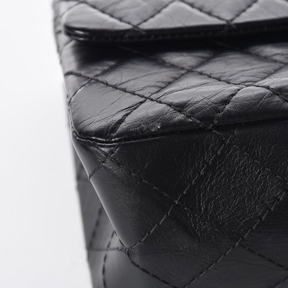 Chanel Aged Calfskin Quilted 2.55 Reissue 225 Flap Black 10 of 13