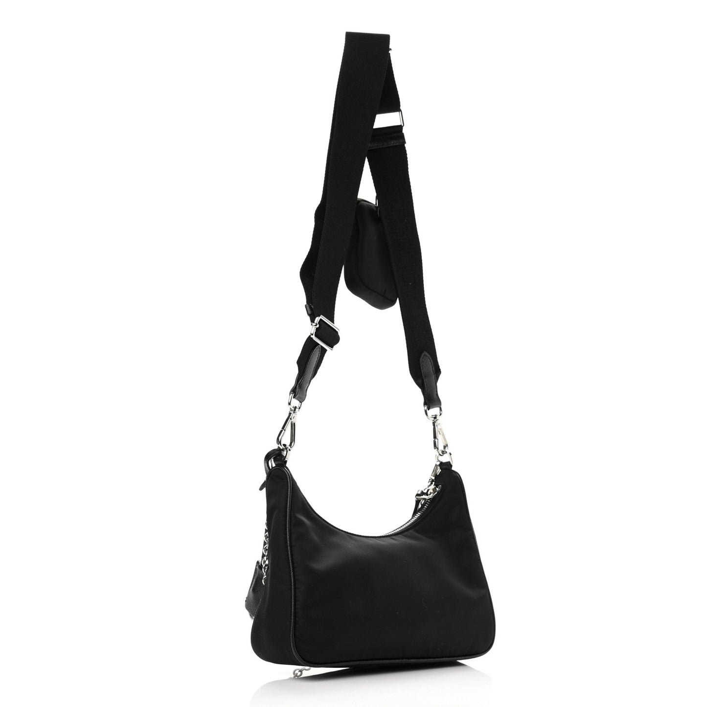 Nylon Re-Edition 2005 Shoulder Bag Black