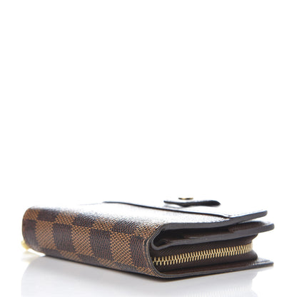Louis Vuitton Damier Ebene Zippe Zipped Compact Wallet 4 of 11