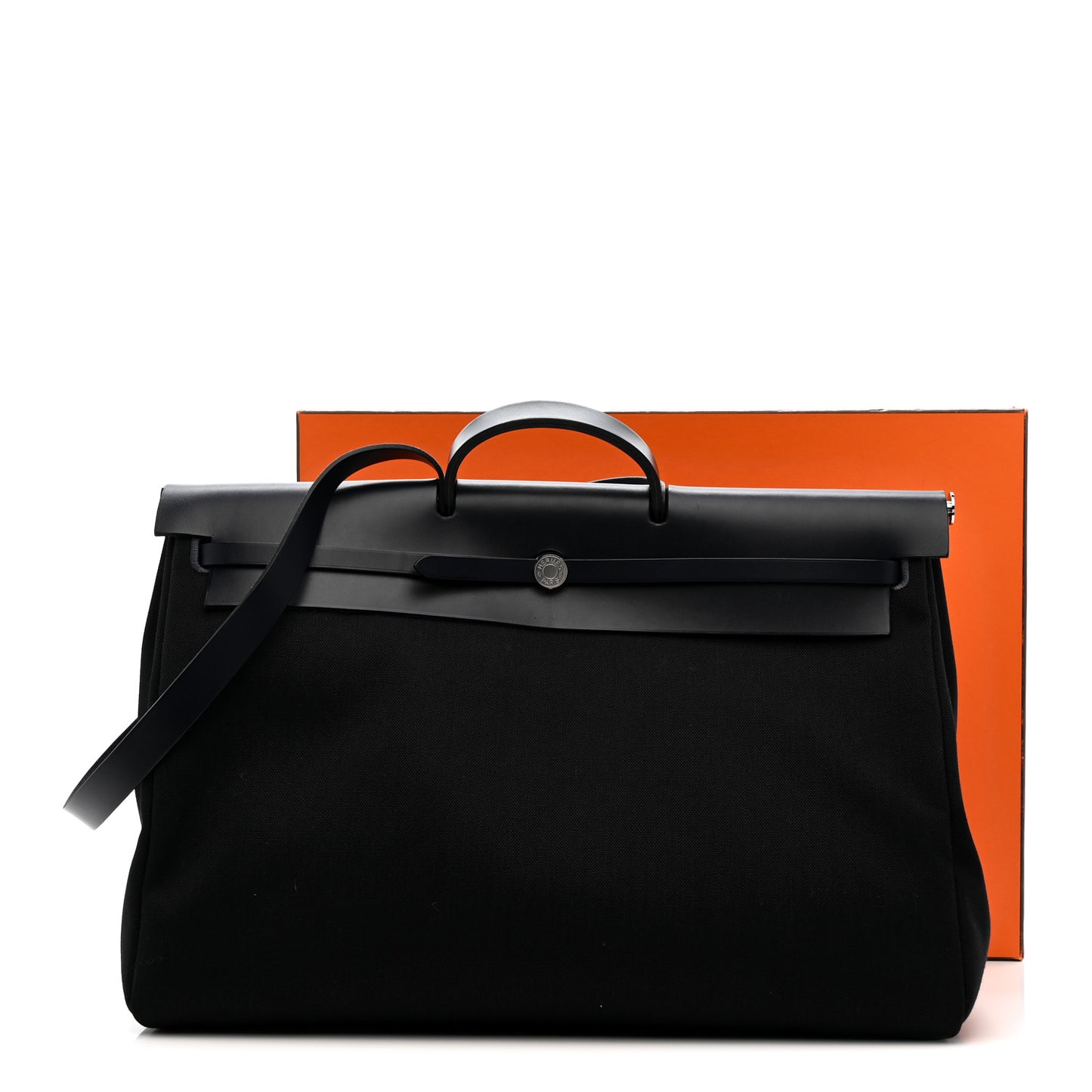 Military Toile Vache Hunter Herbag Zip Retourne Cabine Bag Black Bleu Marine