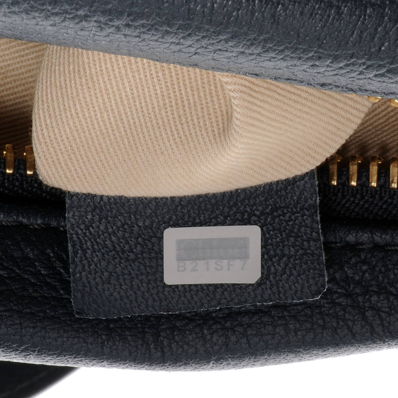 Chloe Leather Medium Military Paraty Navy 7 of 10