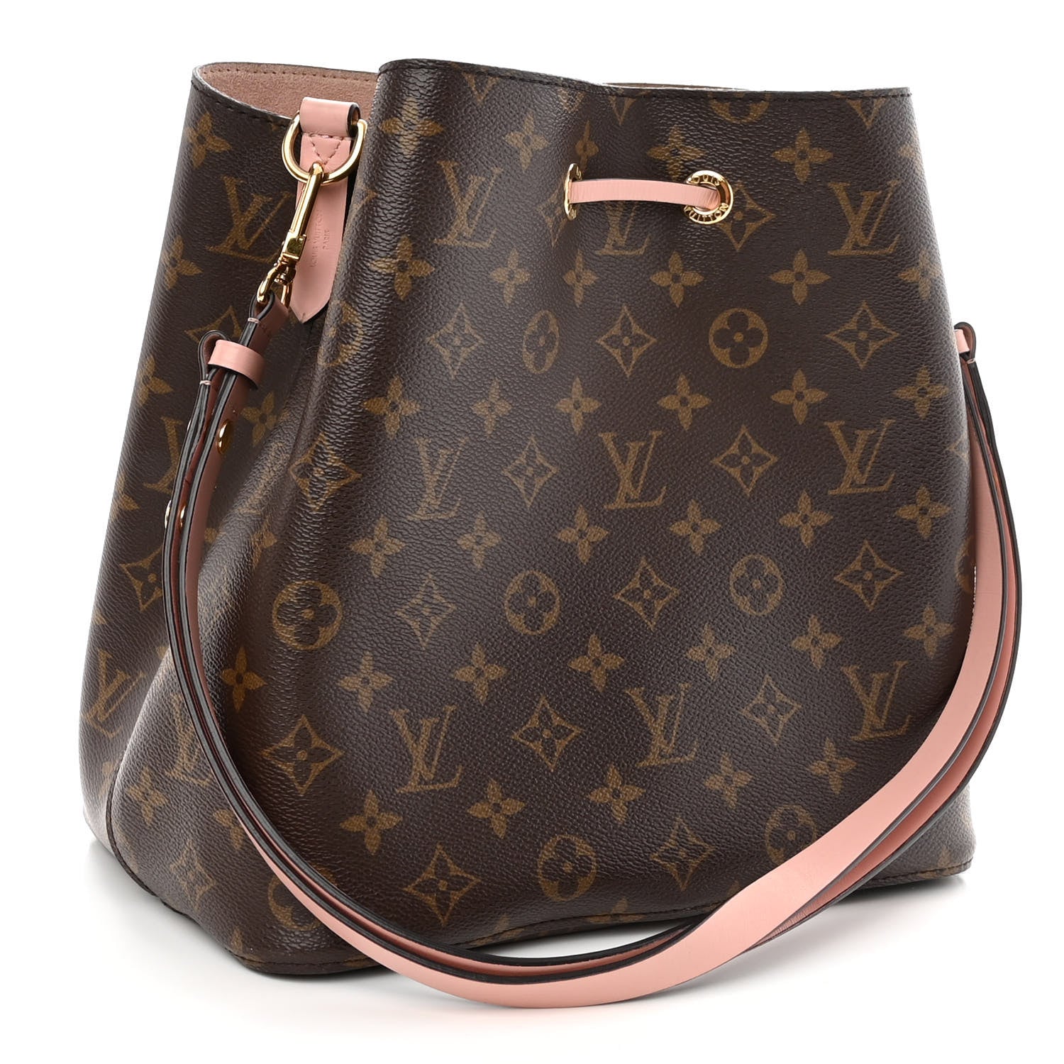 Louis Vuitton Monogram Neonoe MM Rose Poudre 3 of 11
