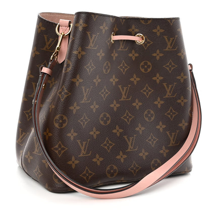Louis Vuitton Monogram Neonoe MM Rose Poudre 3 of 11