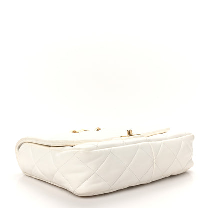 Chanel Lambskin Quilted Large CC Funky Town Flap White 4 of 10