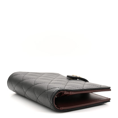 Chanel Caviar Quilted Passport Holder Black 4 of 9
